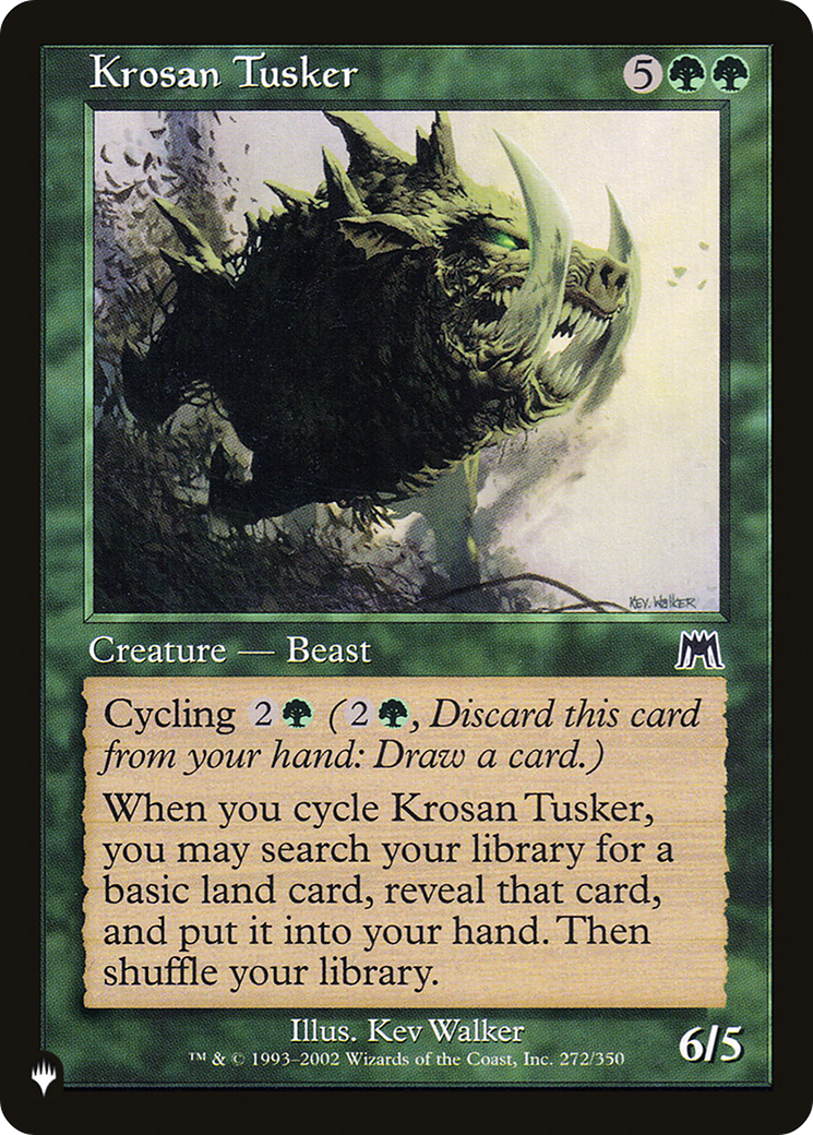 Krosan Tusker (ONS) [The List] | Good Games Morley