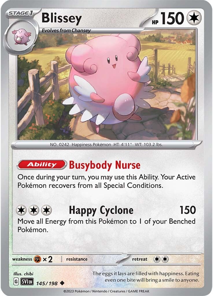 Blissey (145/198) [Scarlet & Violet: Base Set] | Good Games Morley