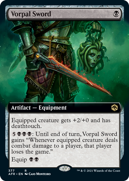 Vorpal Sword (Extended Art) [Dungeons & Dragons: Adventures in the Forgotten Realms] | Good Games Morley