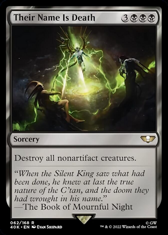 Their Name Is Death (Surge Foil) [Warhammer 40,000] | Good Games Morley