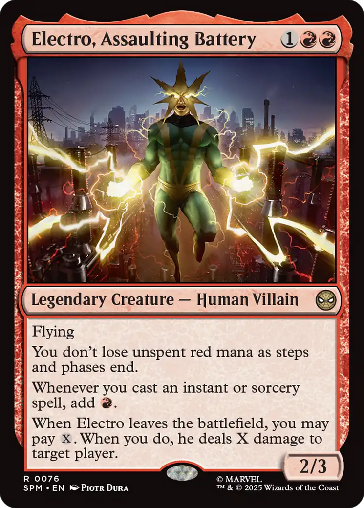 Electro, Assaulting Battery [Marvel's Spider-Man] | Good Games Morley