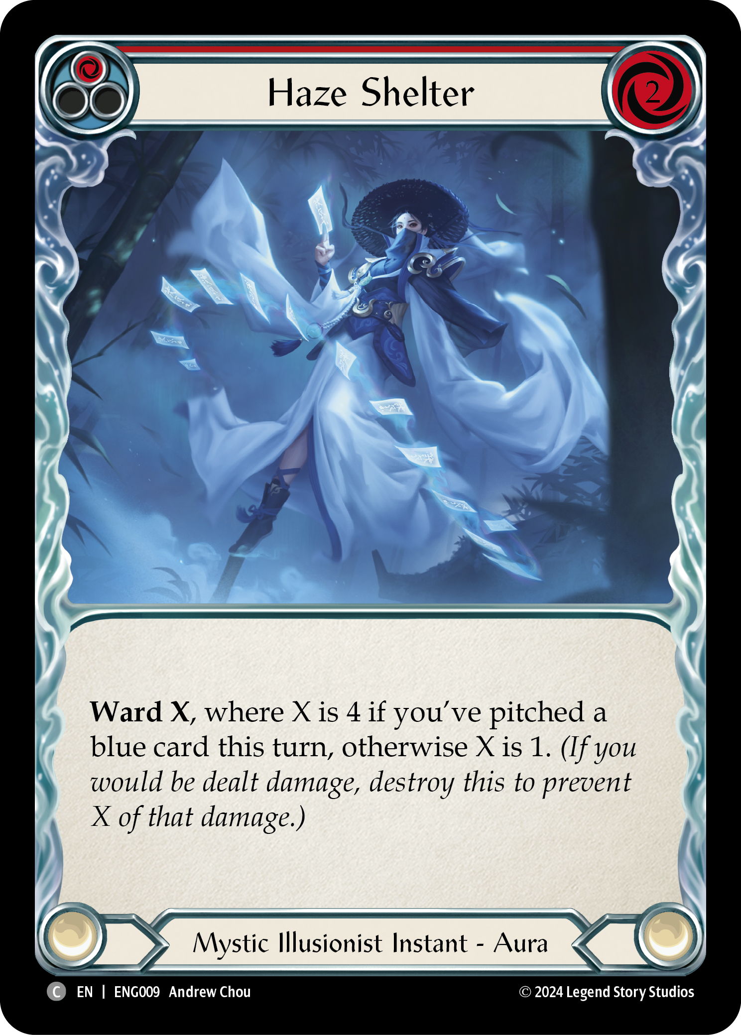 Haze Shelter [ENG009] (Part the Mistveil Enigma Blitz Deck) | Good Games Morley