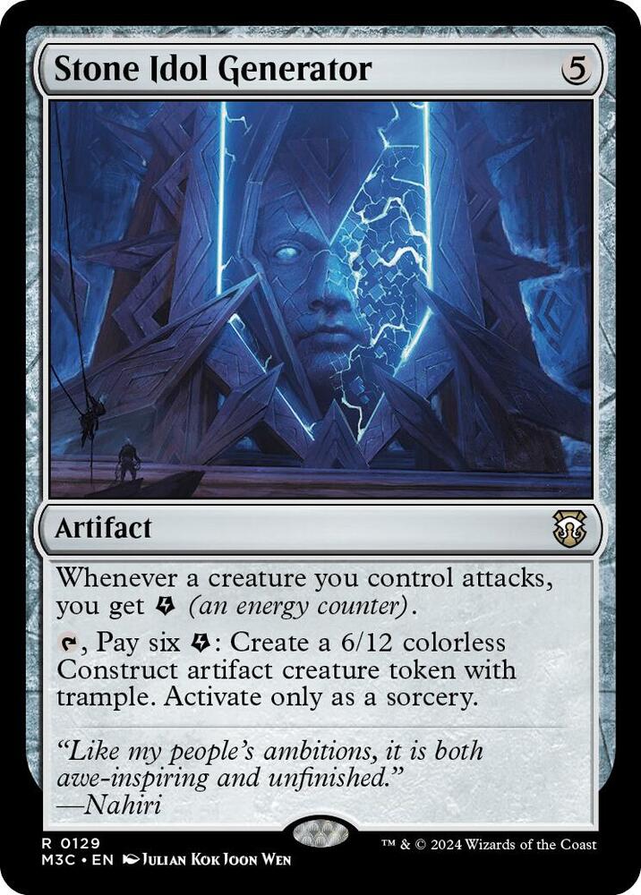 Stone Idol Generator 129/411 (Commander: Modern Horizons 3)  | Good Games Morley
