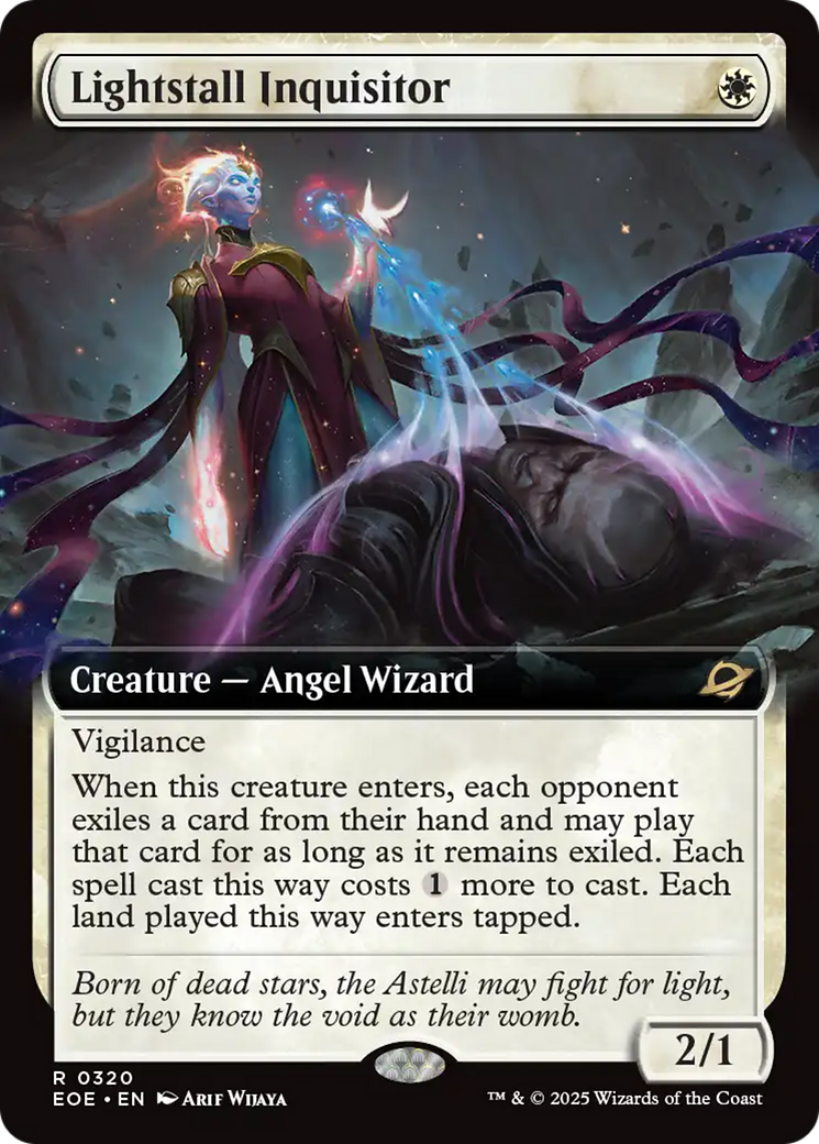 Lightstall Inquisitor (Extended Art) [Edge of Eternities] | Good Games Morley