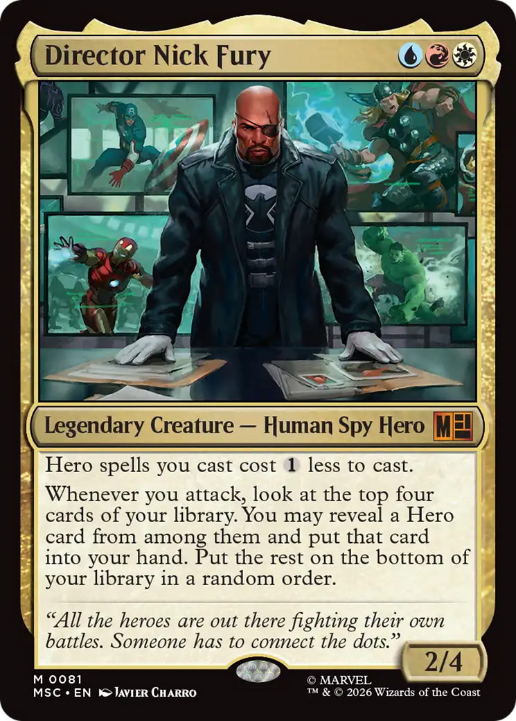 Director Nick Fury [Marvel Super Heroes Commander] | Good Games Morley