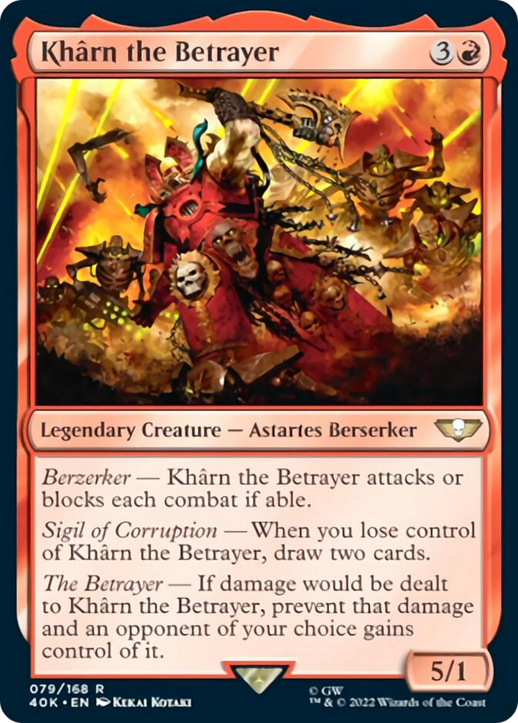 Kharn the Betrayer [Warhammer 40,000] | Good Games Morley