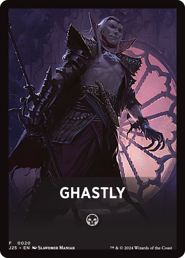 Ghastly Theme Card [Foundations Jumpstart Front Cards] | Good Games Morley