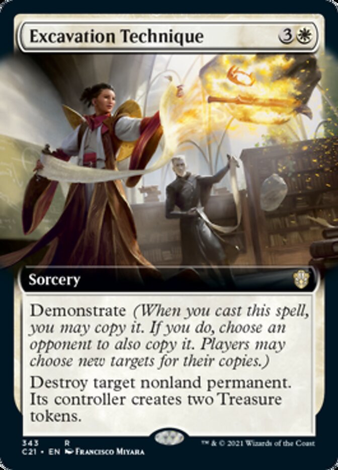 Excavation Technique (Extended Art) [Commander 2021] | Good Games Morley