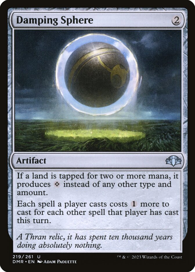 Damping Sphere 219/261 (Dominaria Remastered)  | Good Games Morley