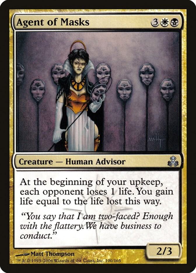 Agent of Masks 100/165 (Guildpact)  - Foil | Good Games Morley
