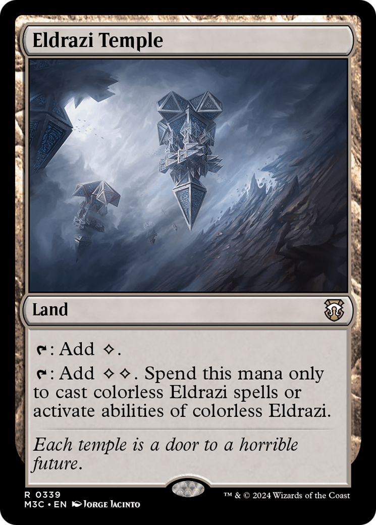 Eldrazi Temple (Ripple Foil) [Modern Horizons 3 Commander] | Good Games Morley