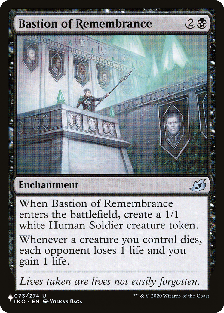 Bastion of Remembrance [The List] | Good Games Morley