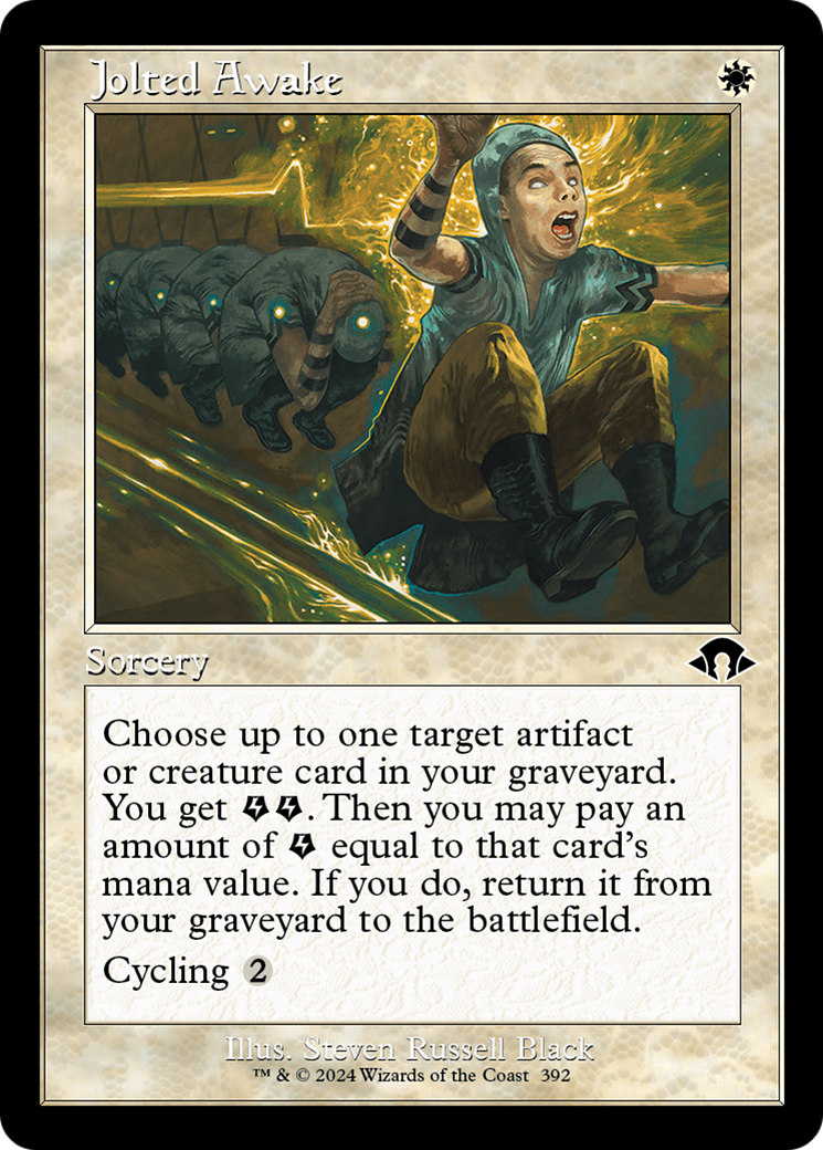 Jolted Awake (Retro Frame) [Modern Horizons 3] | Good Games Morley