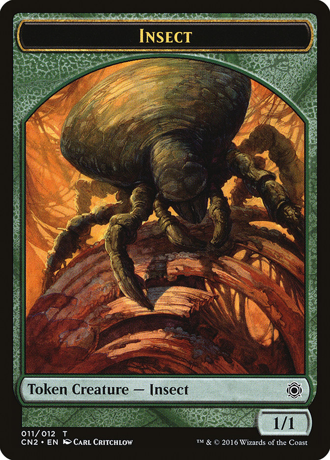 Insect Token [Conspiracy: Take the Crown Tokens] | Good Games Morley