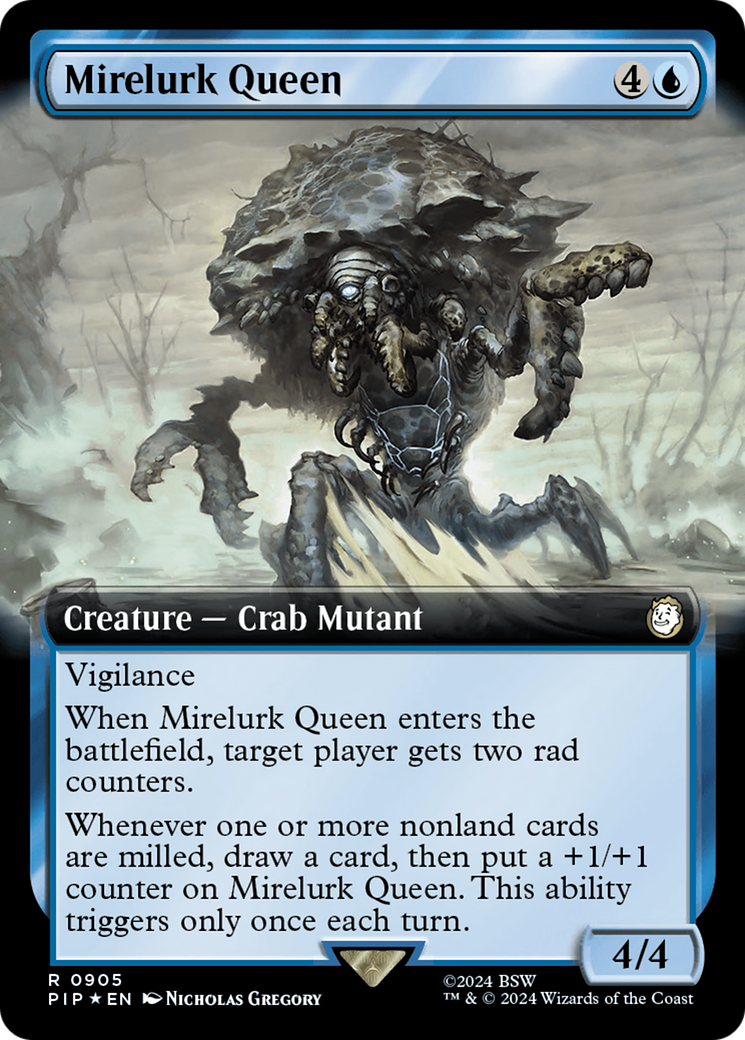 Mirelurk Queen (Extended Art) (Surge Foil) [Fallout] | Good Games Morley