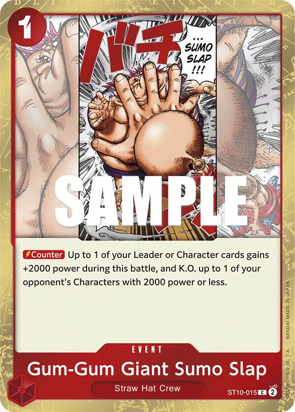 Gum-Gum Giant Sumo Slap ST10-015 (Ultra Deck: The Three Captains)  - Foil | Good Games Morley