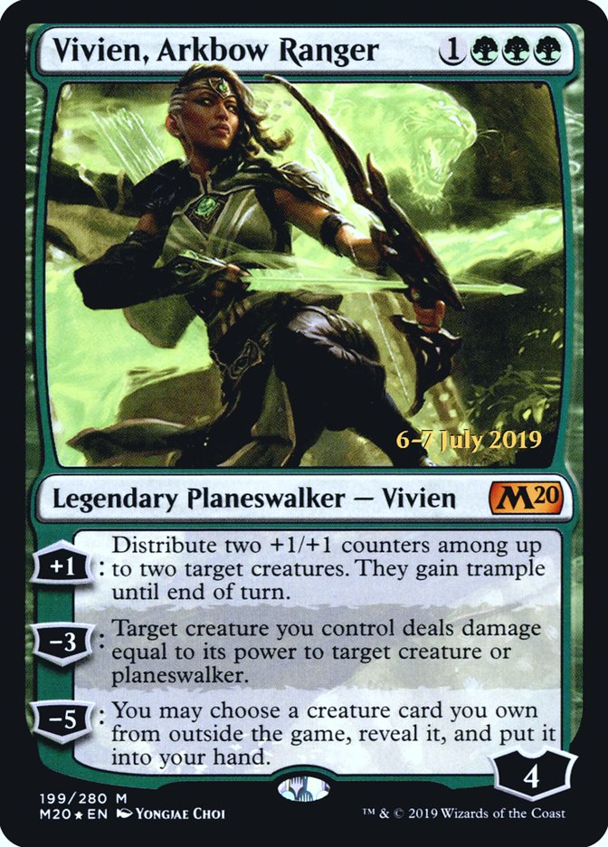 Vivien, Arkbow Ranger [Core Set 2020 Prerelease Promos] | Good Games Morley