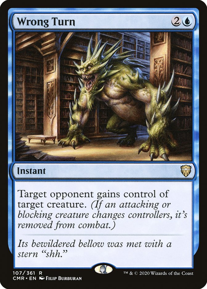 Wrong Turn 107 (Commander Legends)  - Foil | Good Games Morley
