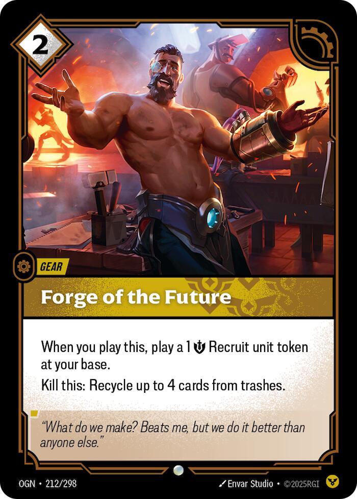 Forge of the Future 212/298 (Origins)  - Foil | Good Games Morley