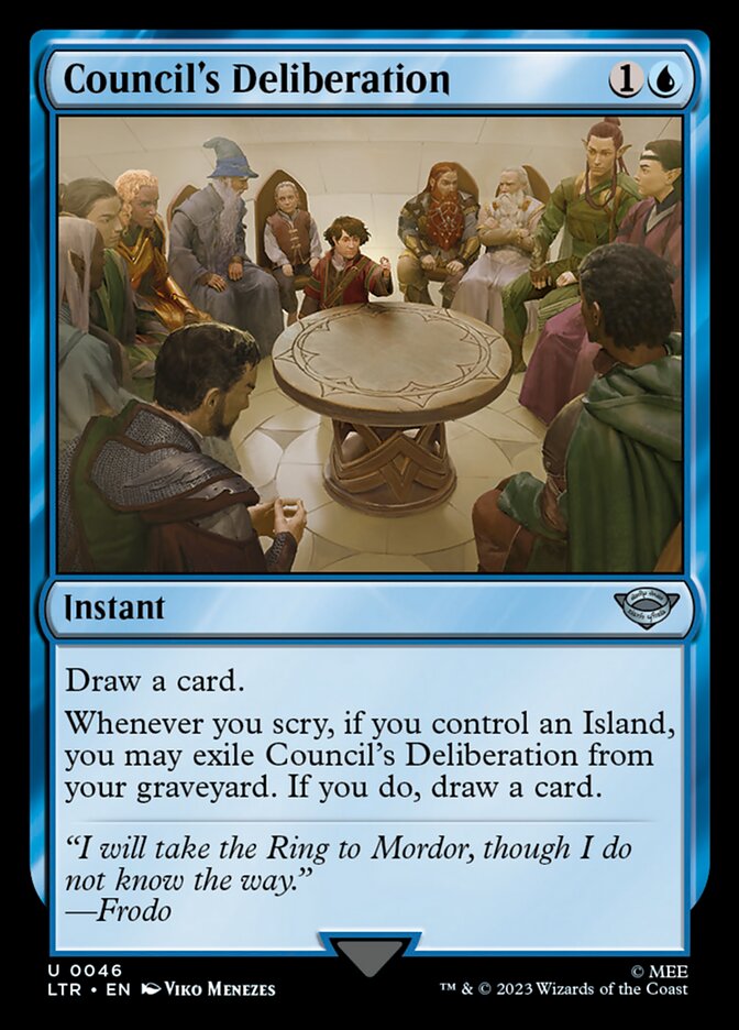 Council's Deliberation 46 (Universes Beyond: The Lord of the Rings: Tales of Middle-earth)  | Good Games Morley