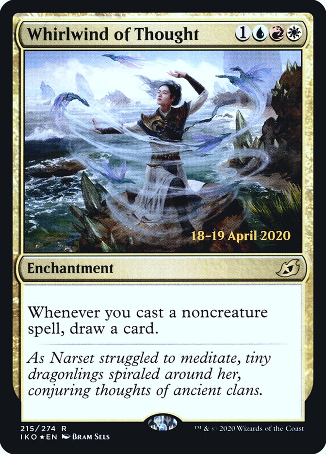 Whirlwind of Thought [Ikoria: Lair of Behemoths Prerelease Promos] | Good Games Morley