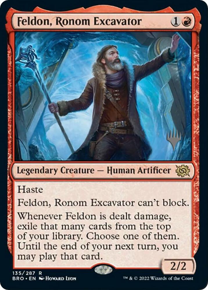 Feldon Ronom Excavator 135p/169 (Promo Pack: The Brothers' War)  | Good Games Morley