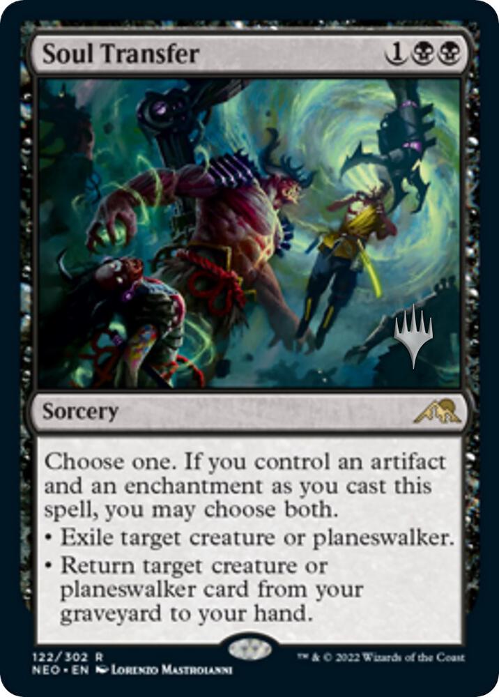 Soul Transfer 122 (Promo Pack: Kamigawa: Neon Dynasty)  | Good Games Morley