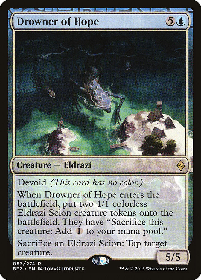 Drowner of Hope 57/274 (Battle for Zendikar)  | Good Games Morley