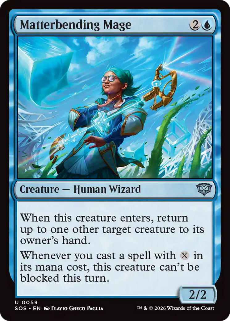 Matterbending Mage [Secrets of Strixhaven] | Good Games Morley