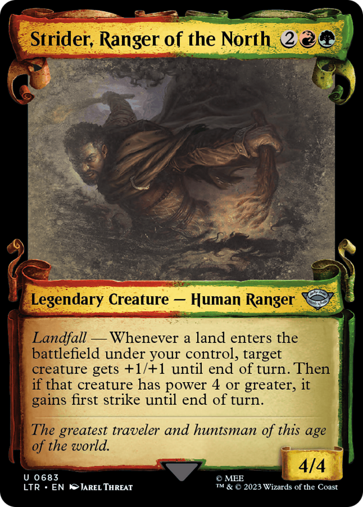 Strider, Ranger of the North [The Lord of the Rings: Tales of Middle-Earth Showcase Scrolls] | Good Games Morley