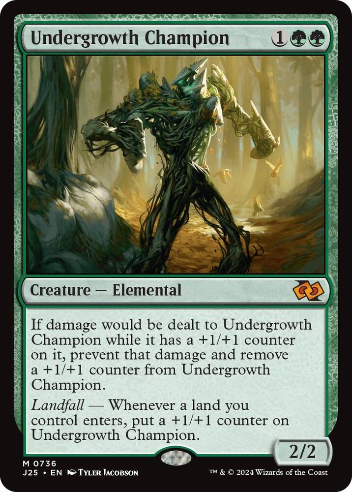 Undergrowth Champion 736/779 (Foundations Jumpstart)  | Good Games Morley