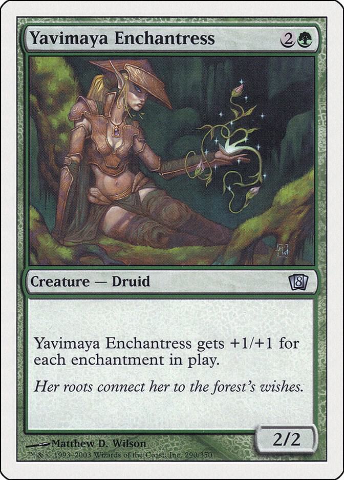 Yavimaya Enchantress 290/350 (8th Edition)  | Good Games Morley