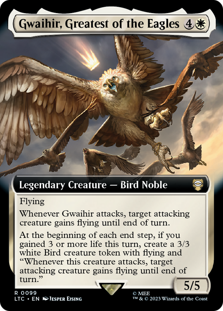 Gwaihir, Greatest of the Eagles (Extended Art) [The Lord of the Rings: Tales of Middle-Earth Commander] | Good Games Morley