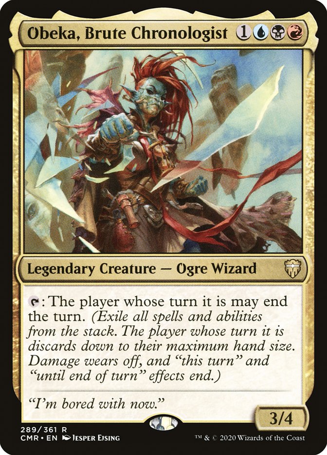 Obeka, Brute Chronologist 289 (Commander Legends)  | Good Games Morley