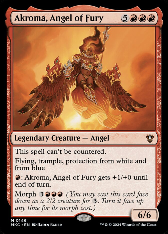 Akroma, Angel of Fury 146/311 (Commander: Murders at Karlov Manor)  | Good Games Morley
