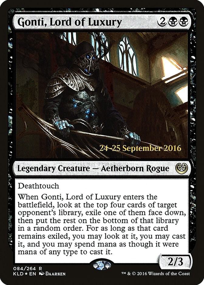 Gonti Lord of Luxury 84s/83 (Prerelease Cards)  - Foil | Good Games Morley