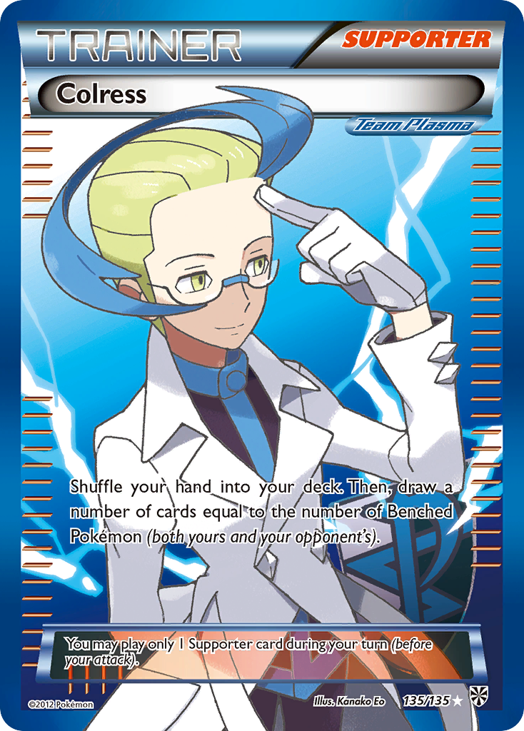 Colress (135/135) [Black & White: Plasma Storm] | Good Games Morley