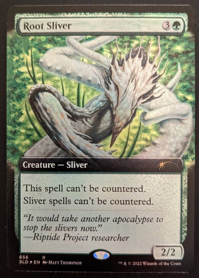 Root Sliver (Extended Art) [Secret Lair Drop Promos] | Good Games Morley