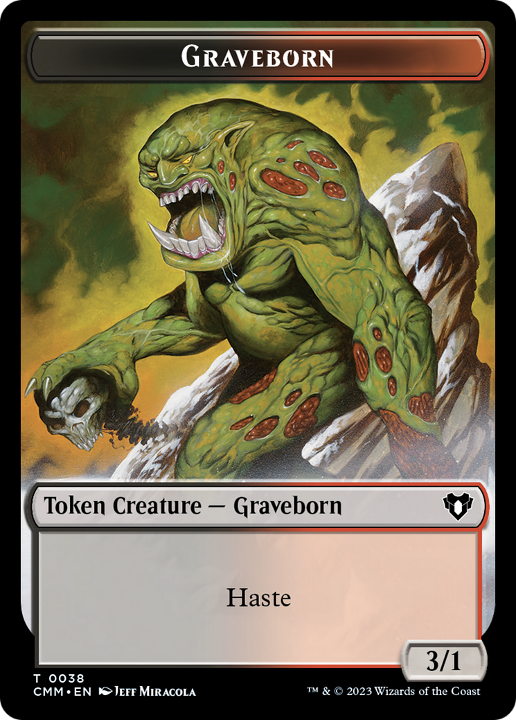 Graveborn Token [Commander Masters Tokens] | Good Games Morley
