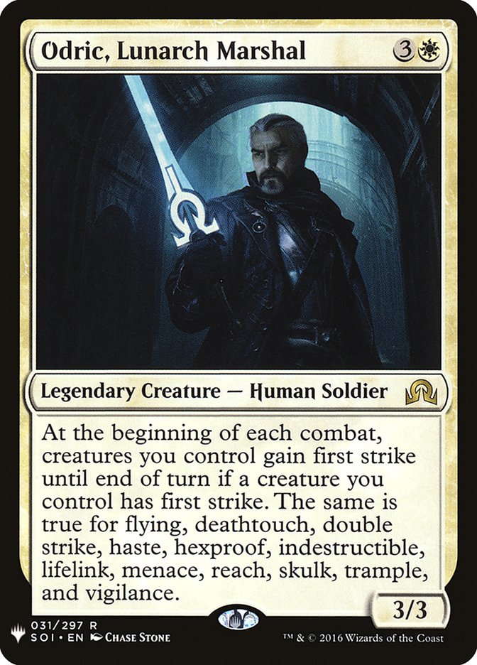 Odric, Lunarch Marshal [The List] | Good Games Morley