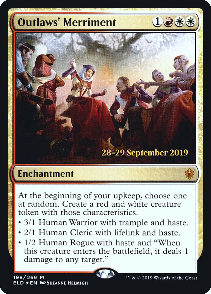 Outlaws' Merriment [Throne of Eldraine Prerelease Promos] | Good Games Morley