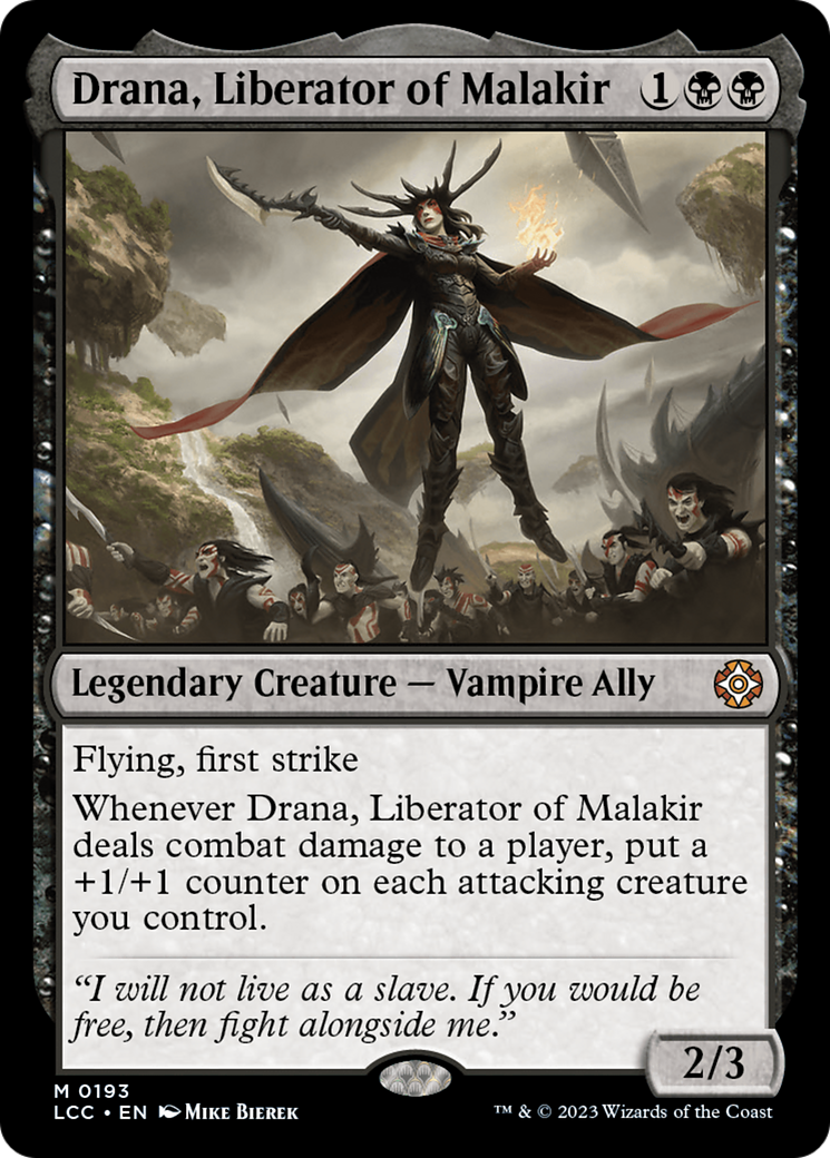 Drana, Liberator of Malakir [The Lost Caverns of Ixalan Commander] | Good Games Morley