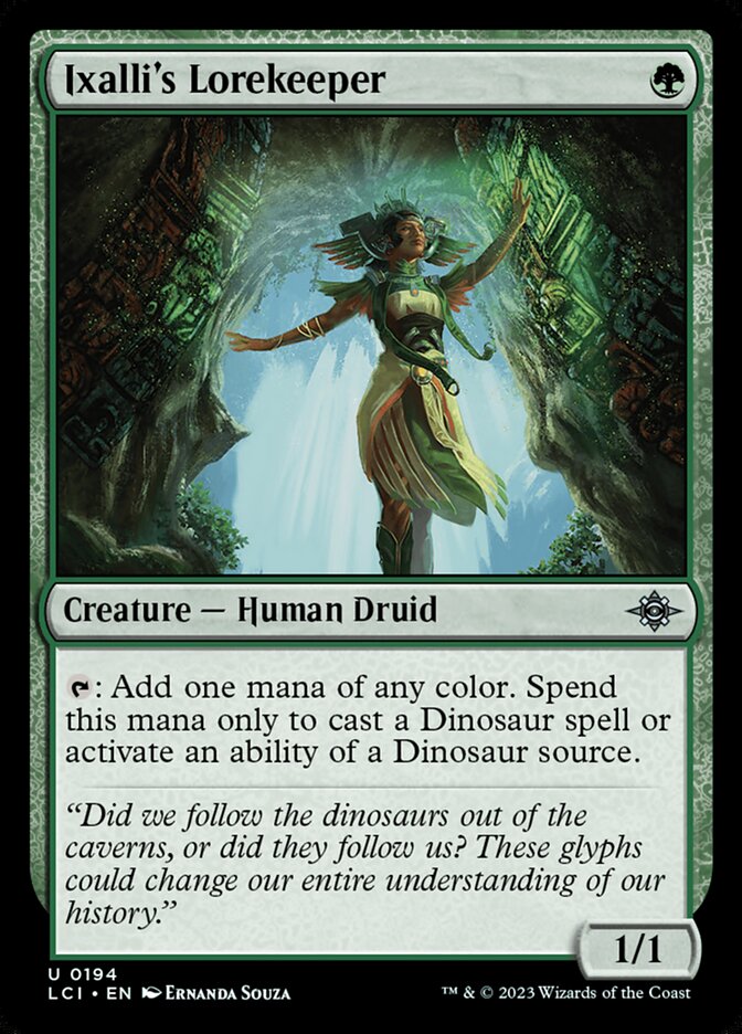 Ixalli's Lorekeeper 194 (The Lost Caverns of Ixalan)  | Good Games Morley