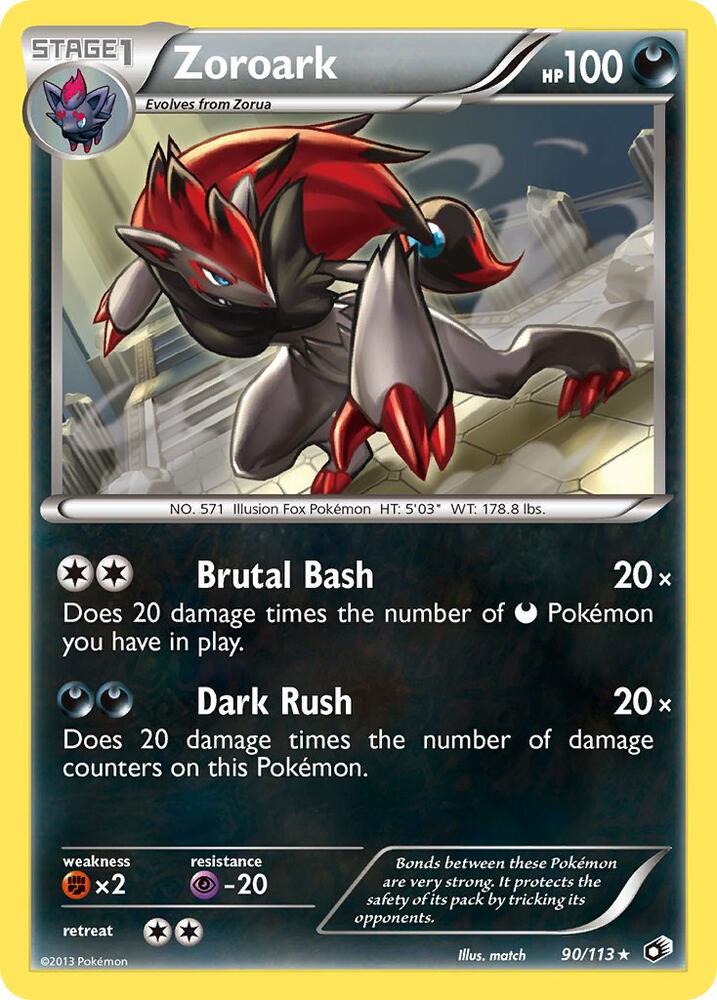 Zoroark 90/113 (Legendary Treasures)  - Holofoil | Good Games Morley