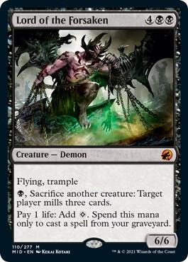 Lord of the Forsaken 110/277 (Innistrad: Midnight Hunt)  | Good Games Morley