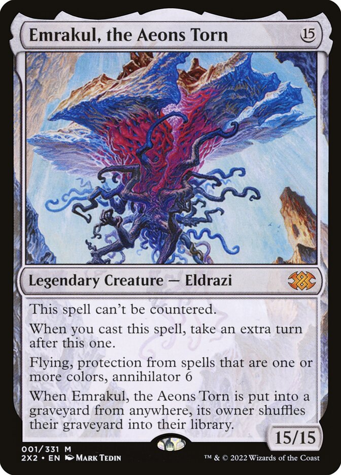 Emrakul, the Aeons Torn 1/331 (Double Masters 2022)  - Foil | Good Games Morley