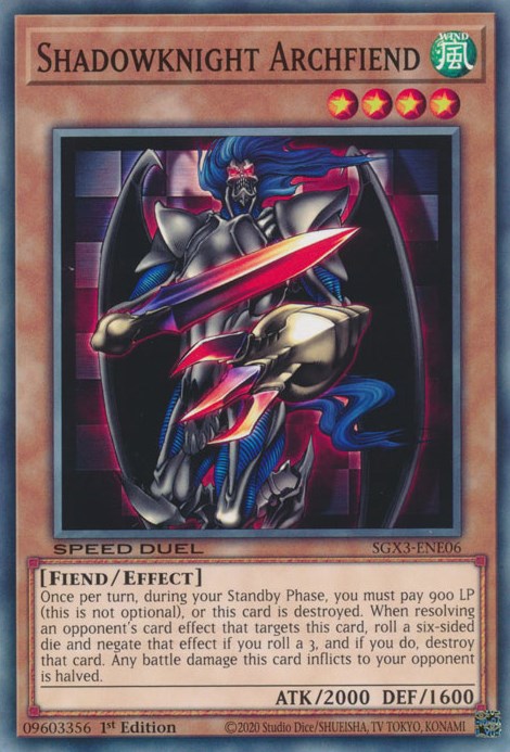 Shadowknight Archfiend [SGX3-ENE06] Common | Good Games Morley