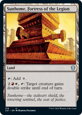 Sunhome Fortress of the Legion 319 (Commander 2021)  | Good Games Morley