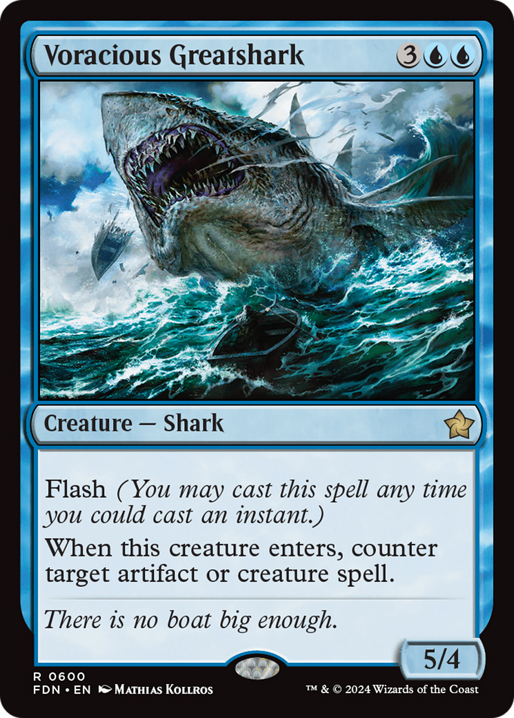 Voracious Greatshark [Foundations] | Good Games Morley