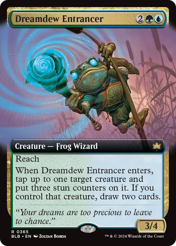 Dreamdew Entrancer (Extended Art) [Bloomburrow] | Good Games Morley
